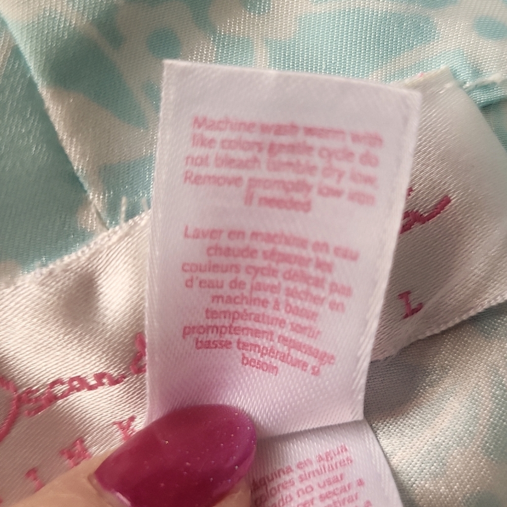 Oscar de la Renta Polyester Robe - XL - Picture 3 of 3